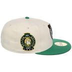 Boston Celtics NBA Chrome OTC New Era 59FIFTY (Chrome/Green)
