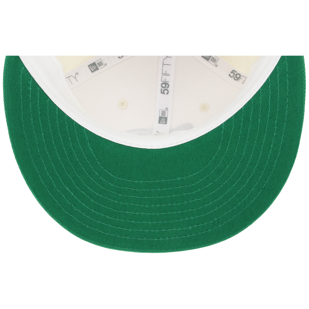 Boston Celtics NBA Chrome OTC New Era 59FIFTY (Chrome/Green)