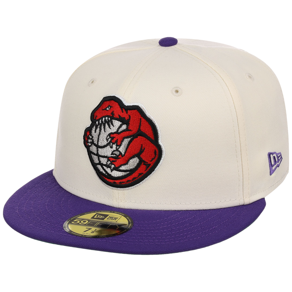 Toronto Raptors NBA Chrome OTC New Era 59FIFTY (Chrome/Purple)
