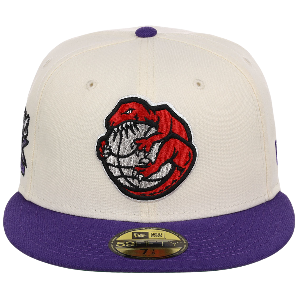 Toronto Raptors NBA Chrome OTC New Era 59FIFTY (Chrome/Purple)