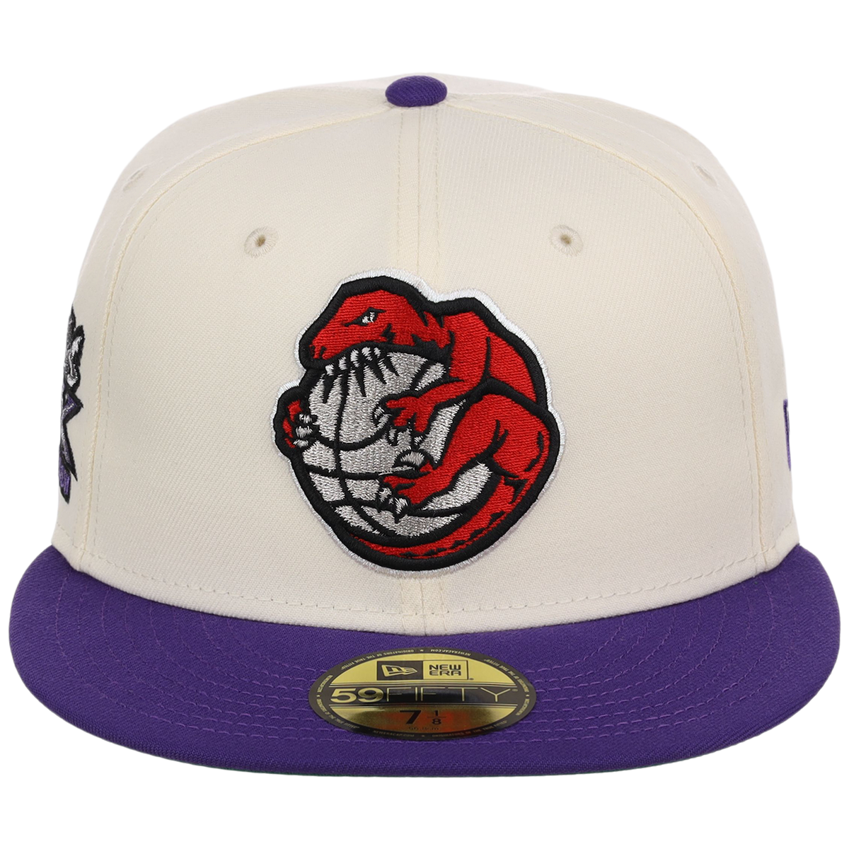 Toronto Raptors NBA Chrome OTC New Era 59FIFTY (Chrome/Purple)