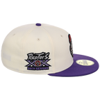 Toronto Raptors NBA Chrome OTC New Era 59FIFTY (Chrome/Purple)