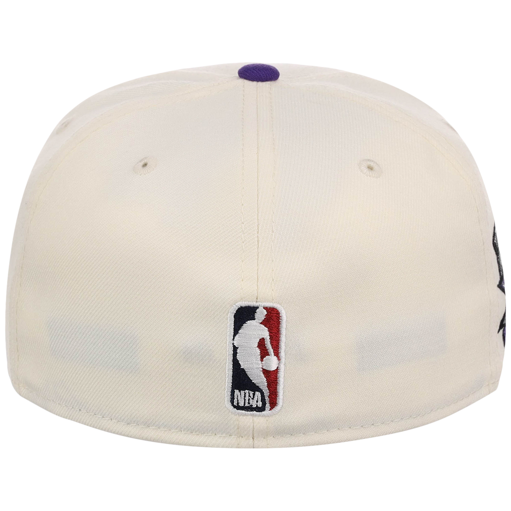 Toronto Raptors NBA Chrome OTC New Era 59FIFTY (Chrome/Purple)
