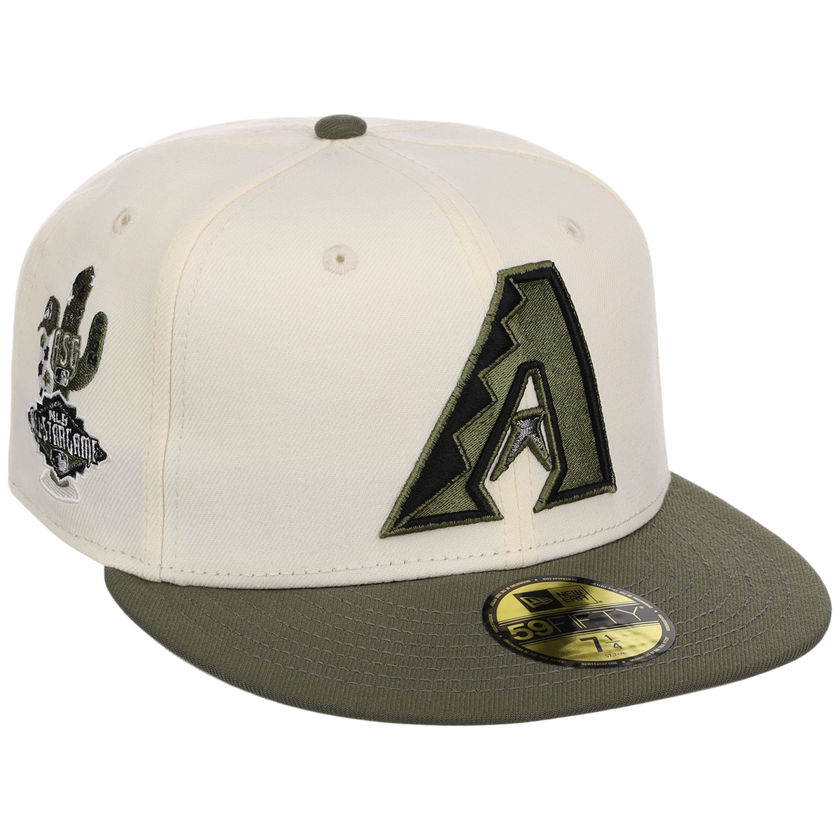 Arizona Diamondbacks Infusion New Era 59FIFTY - Chrome Olive