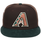 Arizona Diamondbacks Infusion New Era 59FIFTY - Forest Ember (Dark Brown/Dark Green)