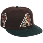 Arizona Diamondbacks Infusion New Era 59FIFTY - Forest Ember (Dark Brown/Dark Green)