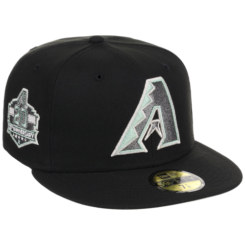 Arizona Diamondbacks Infusion New Era 59FIFTY - Alpine Snow (Black/Black)