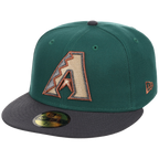 Arizona Diamondbacks Infusion New Era 59FIFTY - Emerald Graphite (Green/Graphite)
