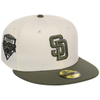 San Diego Padres SD Infusion Chrome Olive New Era 59FIFTY