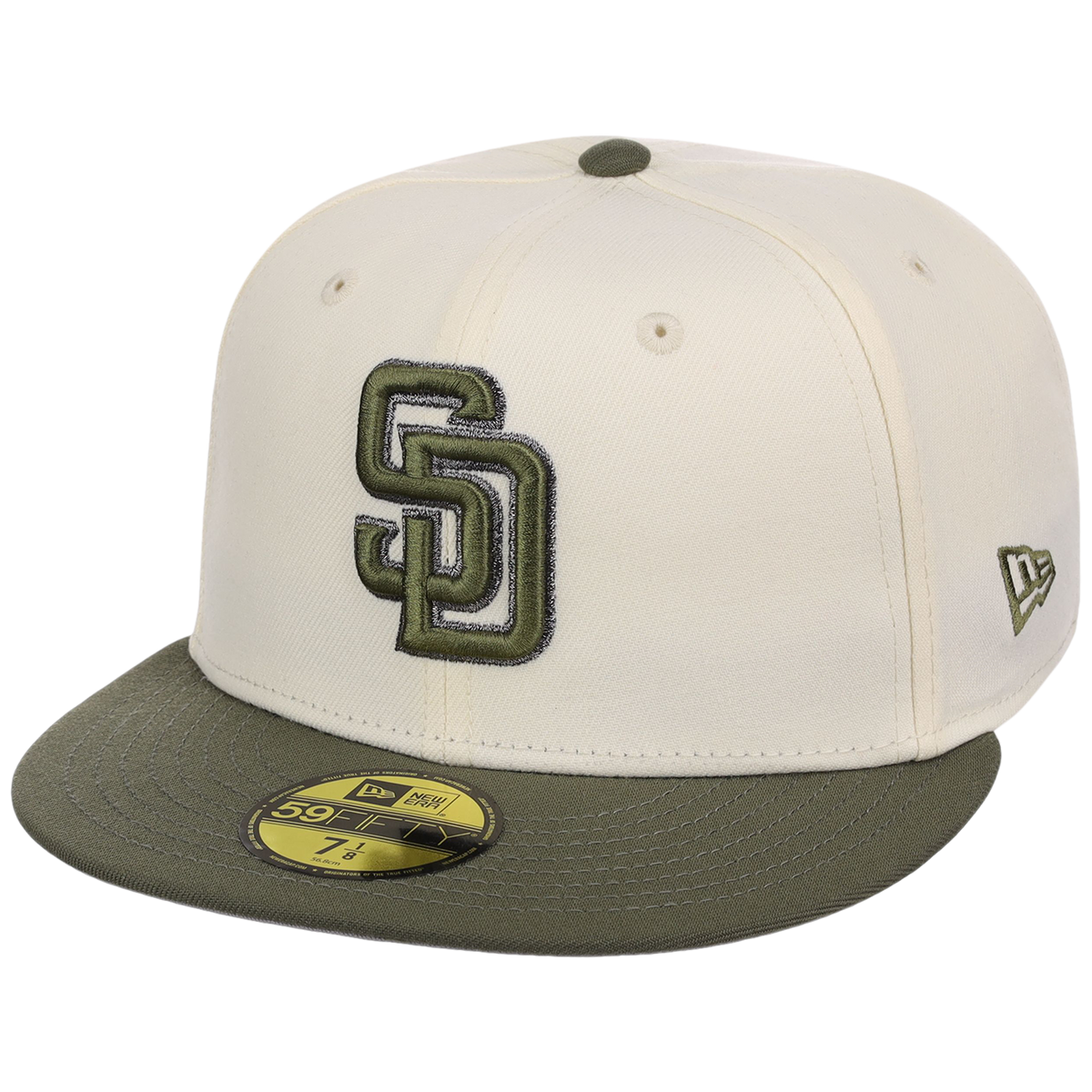San Diego Padres SD Infusion Chrome Olive New Era 59FIFTY