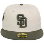 San Diego Padres SD Infusion Chrome Olive New Era 59FIFTY