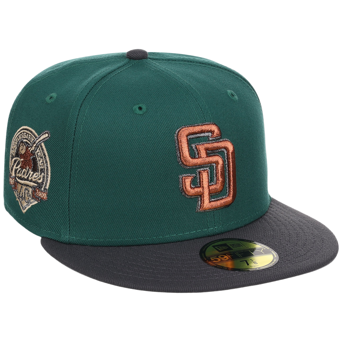 San Diego Padres SD Infusion Emerald Graphite New Era 59FIFTY