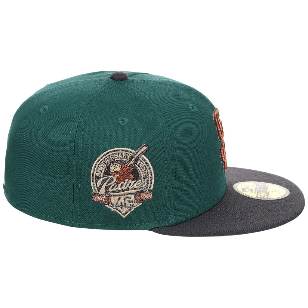 San Diego Padres SD Infusion Emerald Graphite New Era 59FIFTY