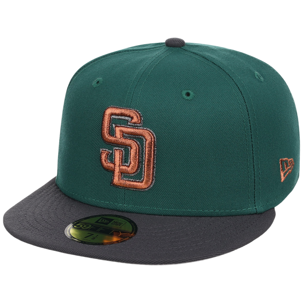 San Diego Padres SD Infusion Emerald Graphite New Era 59FIFTY