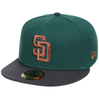 San Diego Padres SD Infusion Emerald Graphite New Era 59FIFTY