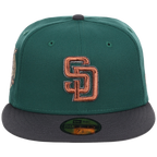 San Diego Padres SD Infusion Emerald Graphite New Era 59FIFTY