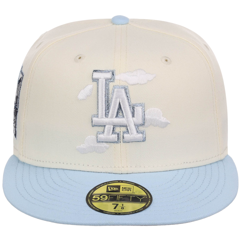 Los Angeles Dodgers California Clouds New Era 59FIFTY (Chrome/Sky)