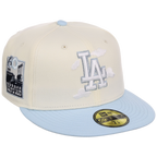 Los Angeles Dodgers California Clouds New Era 59FIFTY (Chrome/Sky)