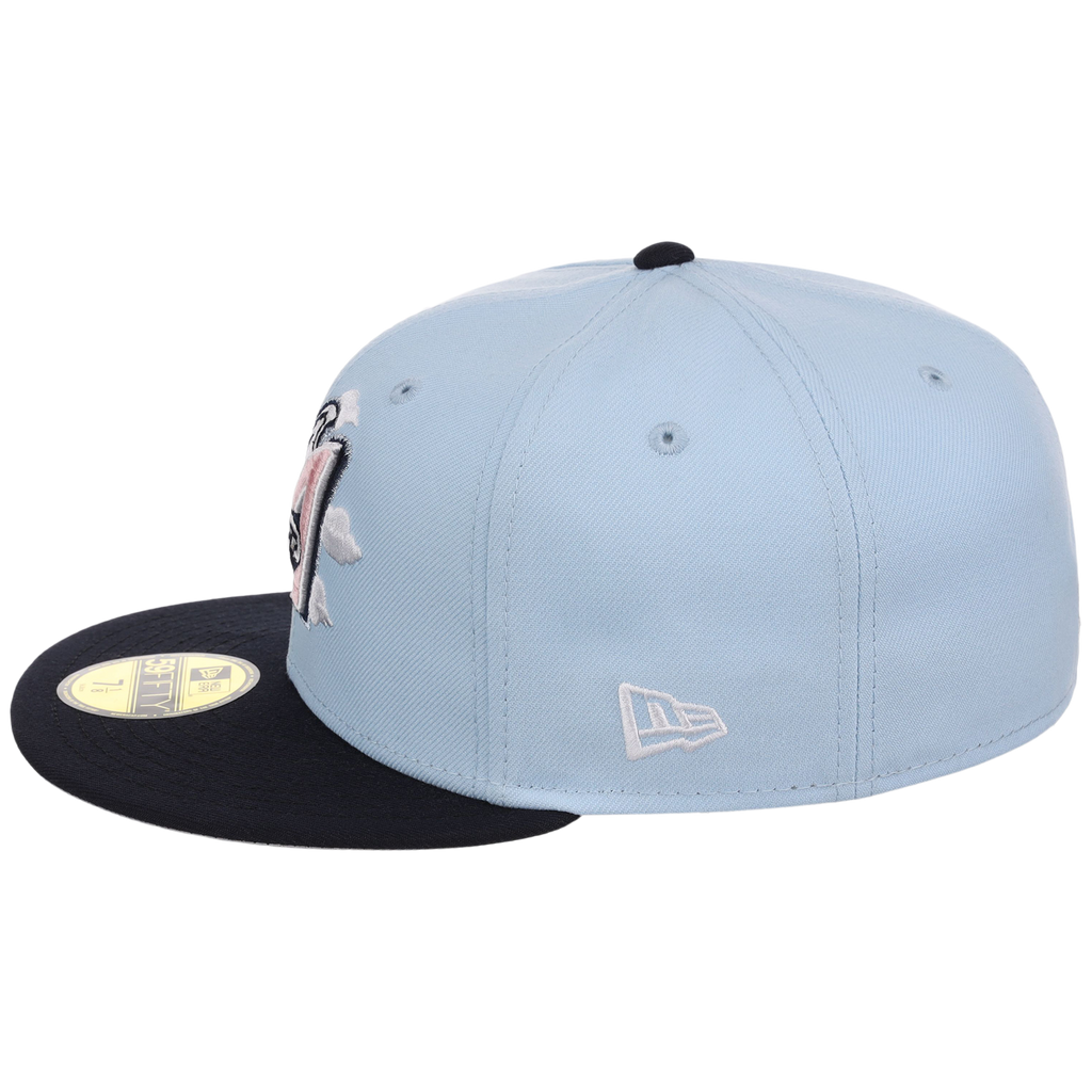 Anaheim Angels California Clouds New Era 59FIFTY (Sky/Navy)