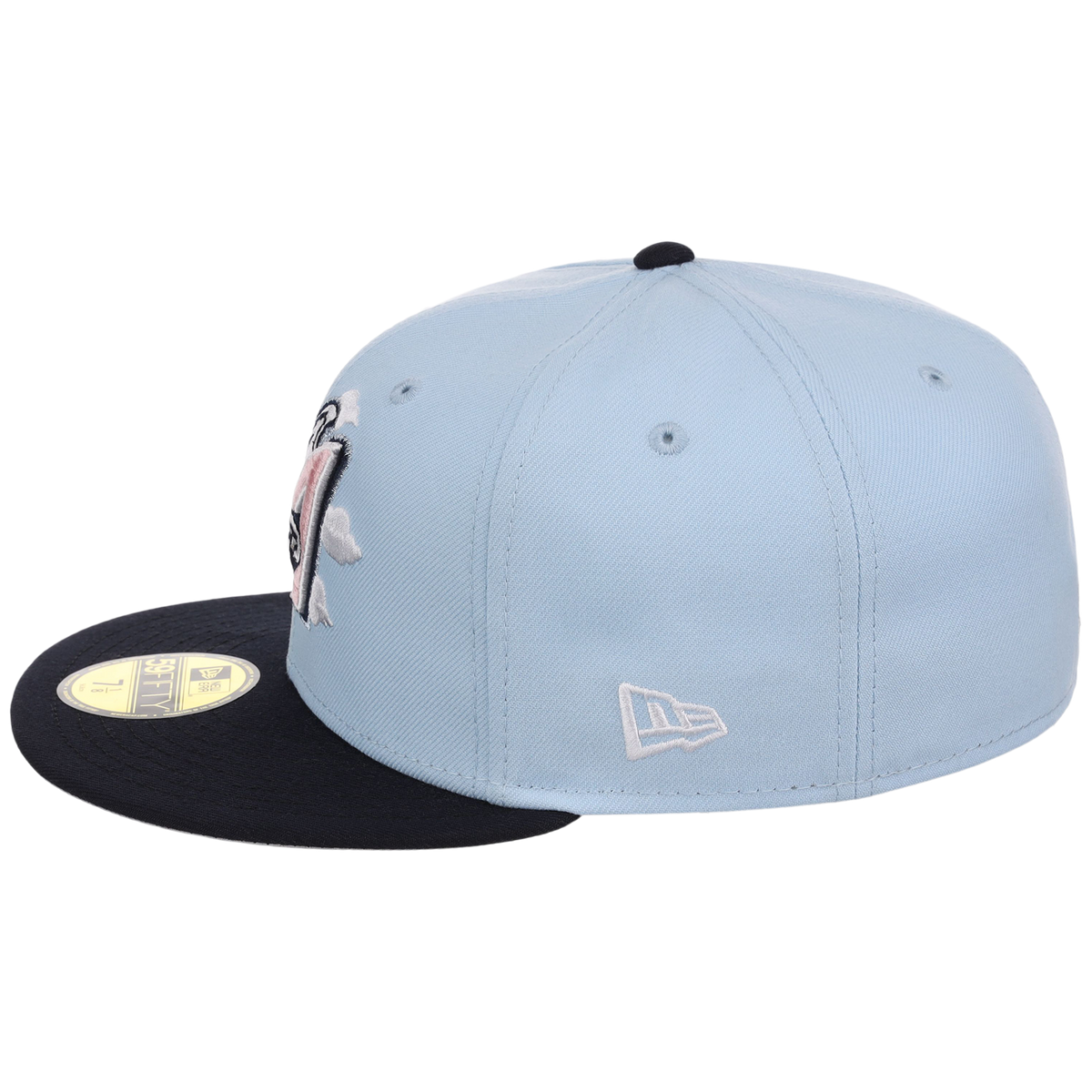 Anaheim Angels California Clouds New Era 59FIFTY (Sky/Navy)