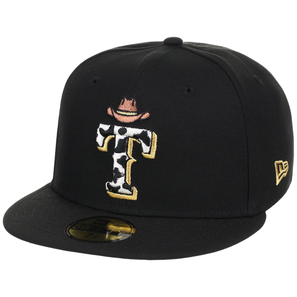 Texas Rangers Lone Star Livestock New Era 59FIFTY (Black/Black)