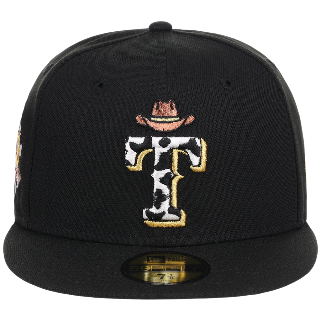 Texas Rangers Lone Star Livestock New Era 59FIFTY (Black/Black)