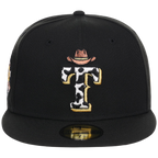 Texas Rangers Lone Star Livestock New Era 59FIFTY (Black/Black)