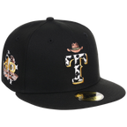 Texas Rangers Lone Star Livestock New Era 59FIFTY (Black/Black)