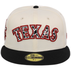 Texas Rangers Lone Star Livestock New Era 59FIFTY (Chrome/Black)