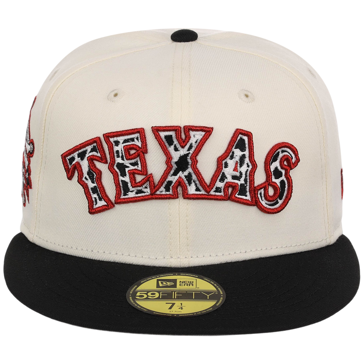 Texas Rangers Lone Star Livestock New Era 59FIFTY (Chrome/Black)