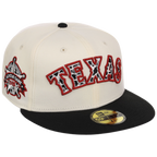 Texas Rangers Lone Star Livestock New Era 59FIFTY (Chrome/Black)
