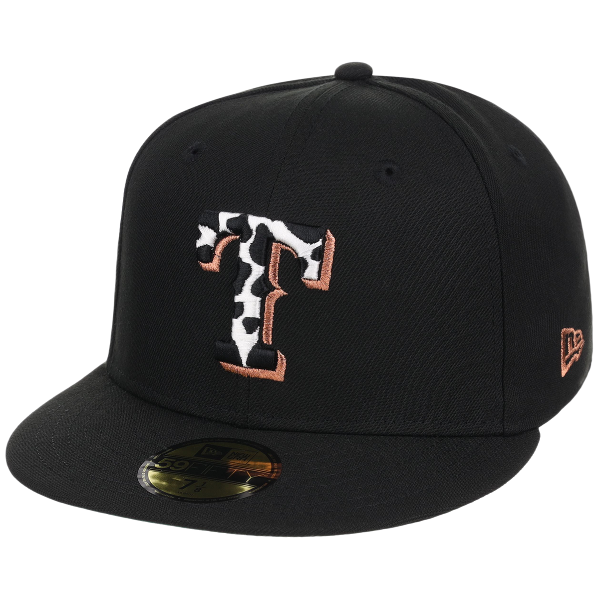 Texas Rangers Lone Star Livestock New Era 59FIFTY (Black/Black)