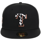 Texas Rangers Lone Star Livestock New Era 59FIFTY (Black/Black)