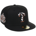 Texas Rangers Lone Star Livestock New Era 59FIFTY (Black/Black)
