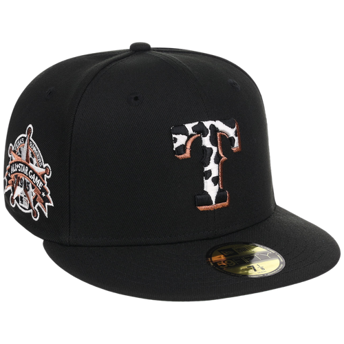 Texas Rangers Lone Star Livestock New Era 59FIFTY (Black/Black)