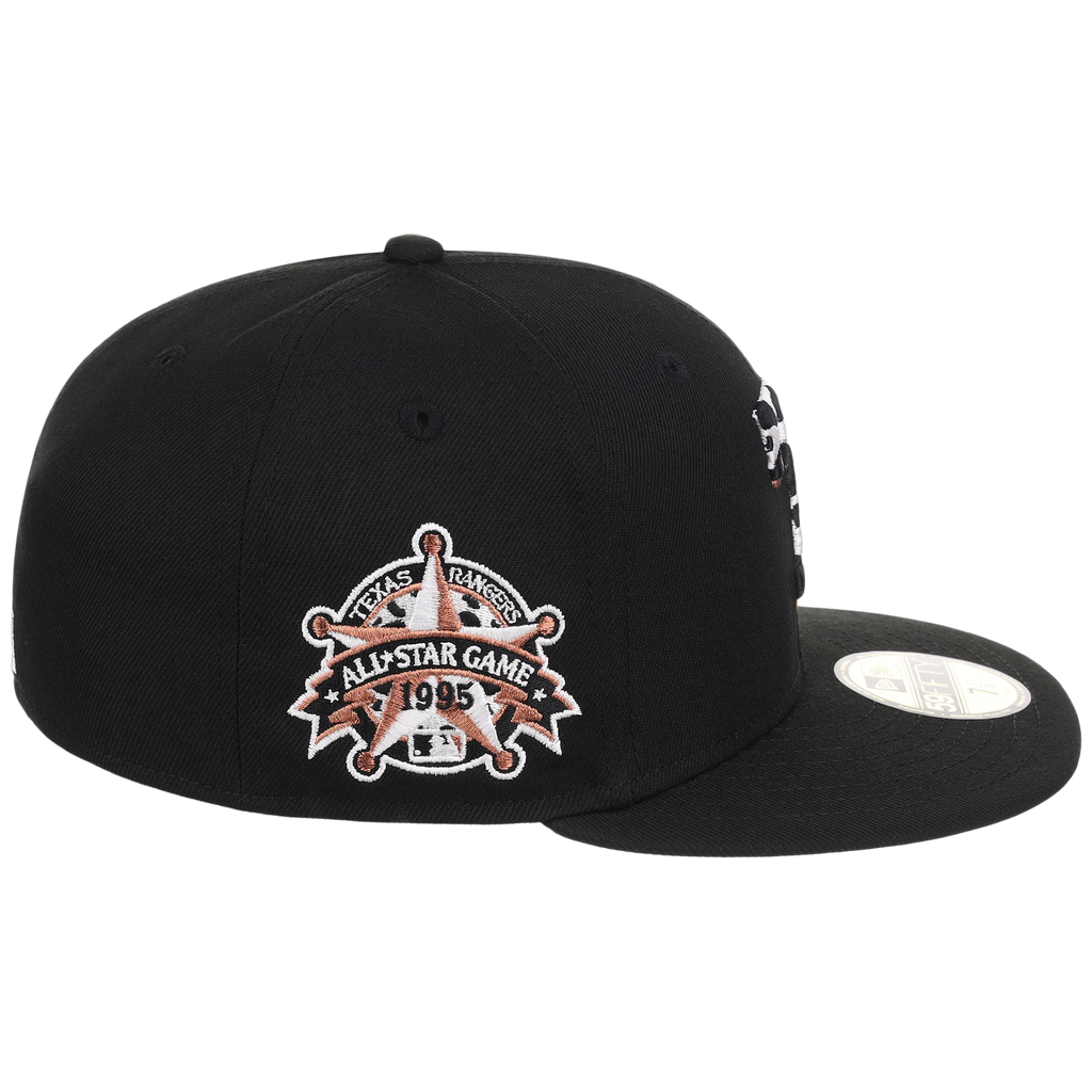 Texas Rangers Lone Star Livestock New Era 59FIFTY (Black/Black)