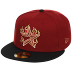 Houston Astros MLB Playing with Fire New Era 59FIFTY (Red/Black)