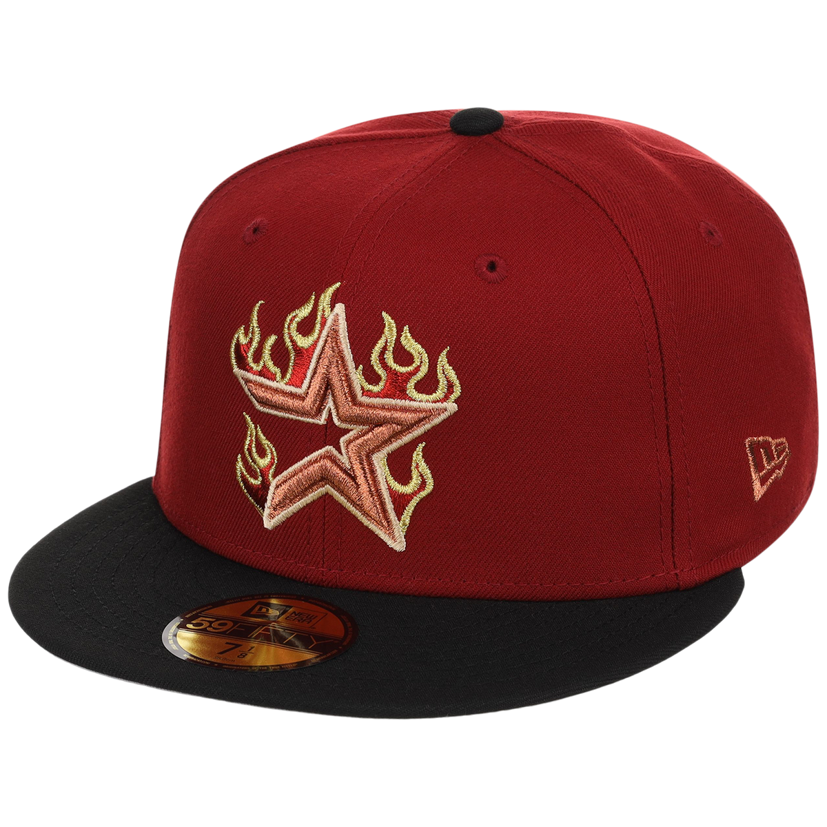 Houston Astros MLB Playing with Fire New Era 59FIFTY (Red/Black)