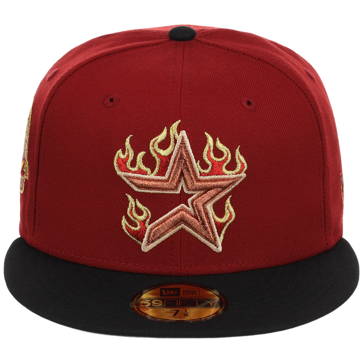 Houston Astros MLB Playing with Fire New Era 59FIFTY (Red/Black)
