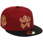 Houston Astros MLB Playing with Fire New Era 59FIFTY (Red/Black)