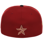 Houston Astros MLB Playing with Fire New Era 59FIFTY (Red/Black)