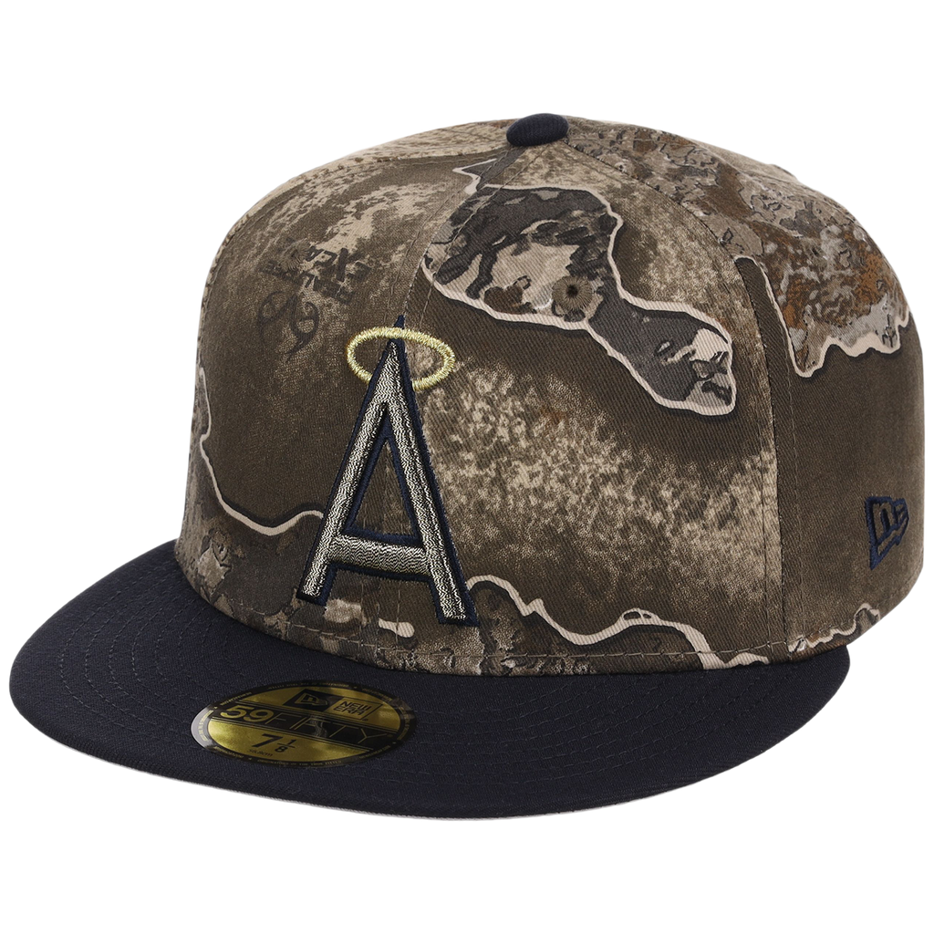 Anaheim Angels MLB Realtree Excape OTC Pop New Era 59FIFTY