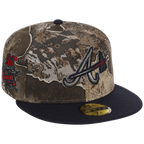 Atlanta Braves MLB Realtree Excape OTC Pop New Era 59FIFTY