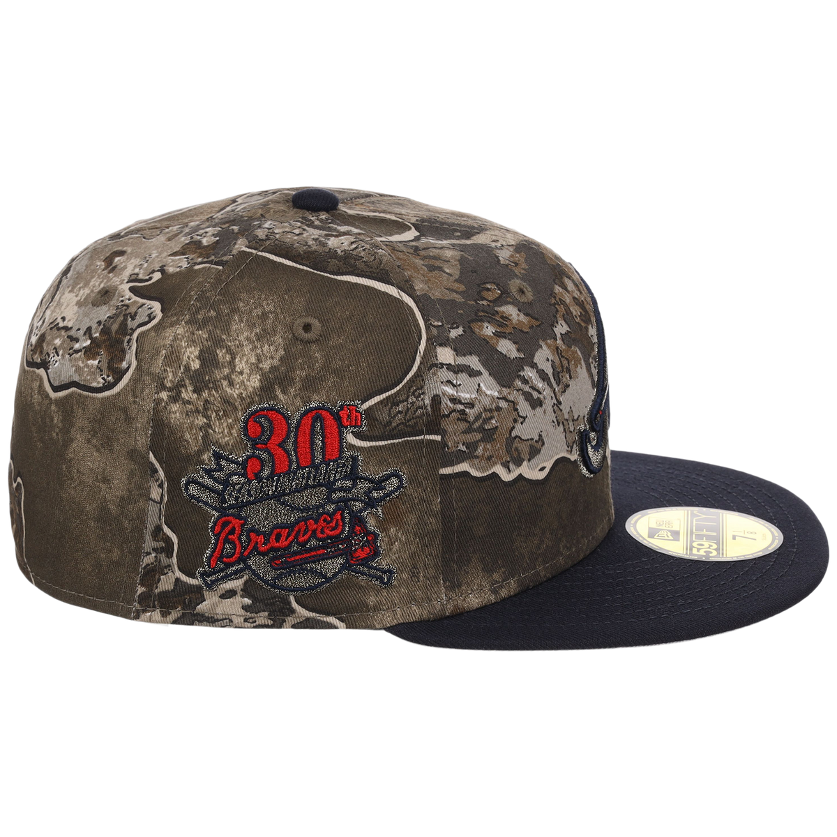 Atlanta Braves MLB Realtree Excape OTC Pop New Era 59FIFTY