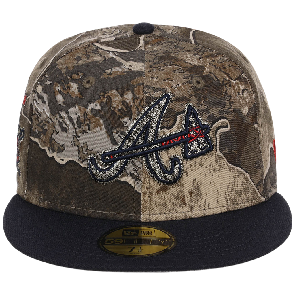 Atlanta Braves MLB Realtree Excape OTC Pop New Era 59FIFTY