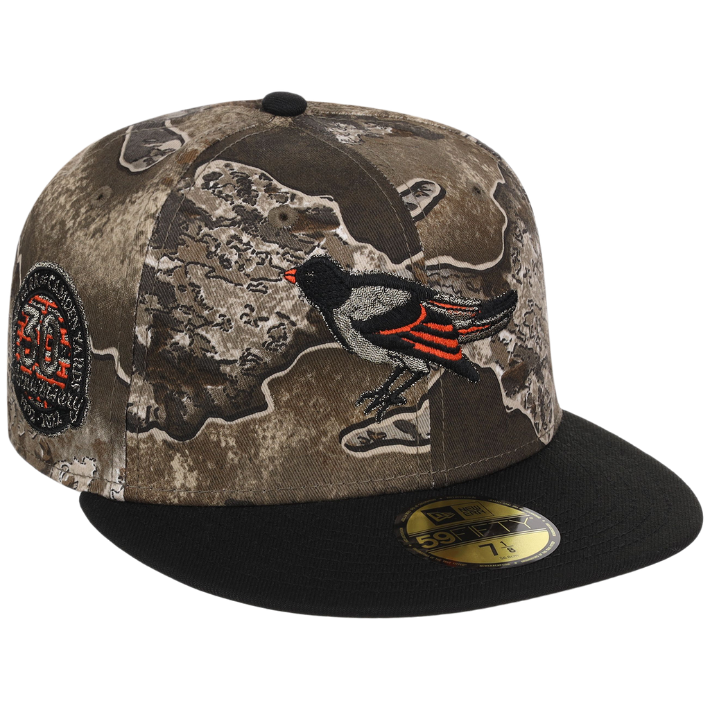 Baltimore Orioles MLB Realtree Excape OTC Pop New Era 59FIFTY