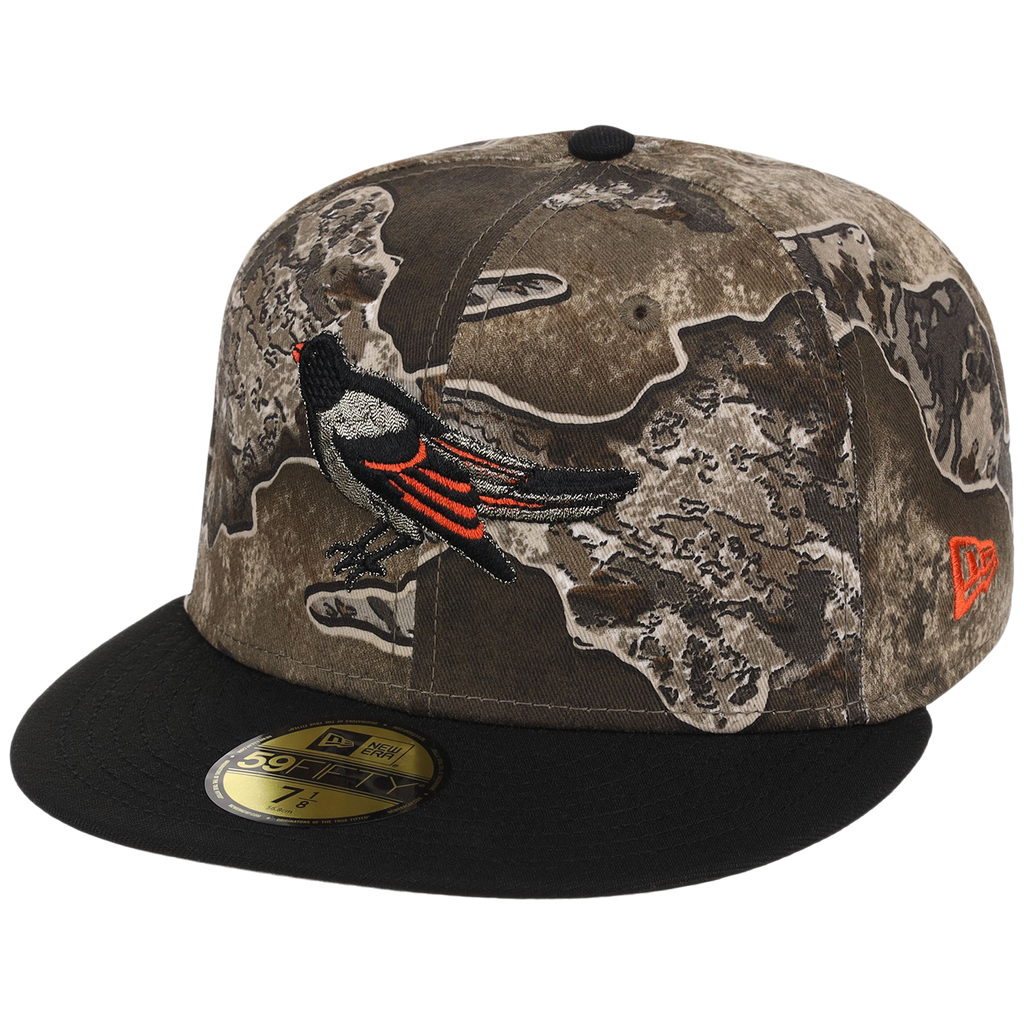 Baltimore Orioles MLB Realtree Excape OTC Pop New Era 59FIFTY