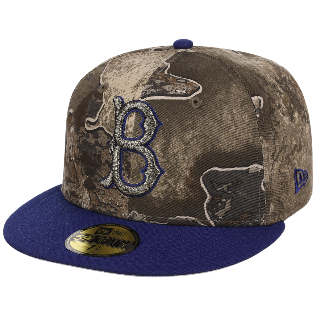 Brooklyn Dodgers MLB Realtree Excape OTC Pop New Era 59FIFTY