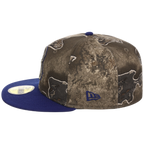 Brooklyn Dodgers MLB Realtree Excape OTC Pop New Era 59FIFTY