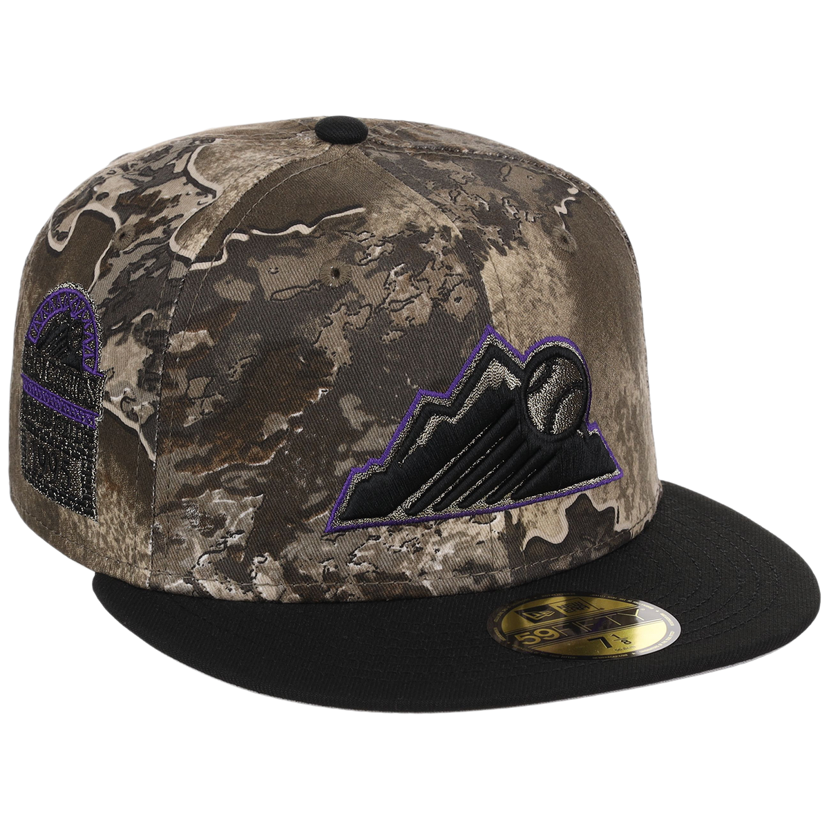Colorado Rockies MLB Realtree Excape OTC Pop New Era 59FIFTY